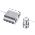 BASEUS adapter gniazda zapalniczki 80W + ładowarka samochodowa 2xUSB 3,1A CRDYQ-0S srebrny