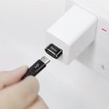 BASEUS adapter USB (męski) do Typ C (damski) 5A czarny CAAOTG-01