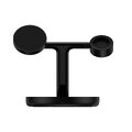 BASEUS adowarka indukcyjna 3w1 kompatybilna z MagSafe 15W WXTE000101 czarna