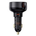 BASEUS adowarka samochodowa Typ C + zwijany kabel LightningPD3.0 QC4.0 3A 55W CCTXP-CC / C00057803111-00 czarna