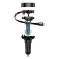 BASEUS adowarka samochodowa Typ C + zwijany kabel Typ C PD3.0 QC4.0 3A 60W CCTXP-CCL / C00057802111-01 czarna