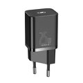 BASEUS adowarka sieciowa Typ C + kabel Typ C do Typ C PD QC3.0 3A 25W TZCCSUP-L01 czarna