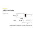BASEUS HUB adapter przejściówka 7w1 Typ C na 3x USB3.0 / PD / 2x HDMI / RJ45 szary WKWG040113/BS-OH044