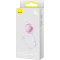 BASEUS kabel 3w1 Typ C do Micro USB / Lighting / Typ C PD QC4.0 3,5A 100W CAMJ010205 1,1 m fioletowy