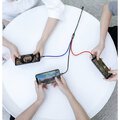 BASEUS kabel 3w1 USB A do Micro USB / Lightning / Typ C 3,5A CAMLT-BSY01 0,3 m czarny