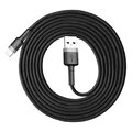 Baseus kabel Cafule USB - Lightning 2,0 m 1,5A szaro-czarny 