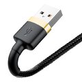 Baseus kabel Cafule USB - Lightning 2,0 m 1,5A złoto-czarny