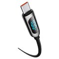Baseus kabel Display PD USB-C - USB-C 1,0 m czarny 100W