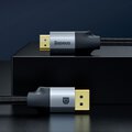 Baseus kabel Enjoyment DisplayPort - HDMI 1,0 m ciemno-szary 4K