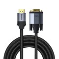 Baseus kabel Enjoyment HDMI - VGA 2,0 m ciemno-szary