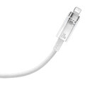 Baseus kabel Explorer PD USB-C - Lightning 1,0m biały z kontrolą temperatury 20W