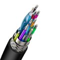 BASEUS kabel HDMI do HDMI 4K 60Hz 2.0 HD CAKGQ-E01 8 m czarny