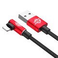 Baseus kabel MVP Elbow USB - Lightning 1,0 m 2A czerwony