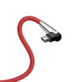 Baseus kabel MVP Elbow USB - microUSB 1,0 m 2A czerwony 
