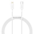 Baseus kabel Superior PD USB-C - Lightning 1,0 m biały 20W