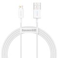 Baseus kabel Superior USB - Lightning 1,5 m 2,4A biały