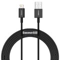 Baseus kabel Superior USB - Lightning 2,0 m 2,4A czarny