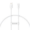 Baseus kabel Superior USB - USB-C 0,25m biały 100W