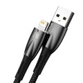 BASEUS kabel USB A do Lightning 2,4A Glimmer CADH000301 2 m czarny