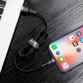 BASEUS kabel USB A do Lightning 2A Cafule CALKLF-RV1 3 m czarno złoty