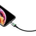 Baseus kabel Zinc magnetic USB - Lightning 2,0 m 1,5A czarny