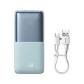 BASEUS powerbank 10 000 mAh + kabel USB A do Typ C PD QC3.0 3A 20W PPBD040103 niebieski