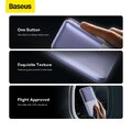 BASEUS powerbank 10 000 mAh + kabel USB A do Typ C PD QC3.0 3A 20W PPBD040105 fioletowy