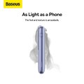 BASEUS powerbank 10 000 mAh + kabel USB A do Typ C PD QC3.0 3A 20W PPBD040205 fioletowy