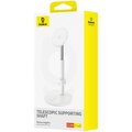 BASEUS uchwyt biurkowy teleskopowy magnetyczny kompatybilny z Magsafe BS-HP014 biay BASEUS uchwyt biurkowy teleskopowy magnetyczny kompatybilny z Magsafe BS-HP014 biay