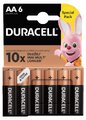 BATERIA LR6 DURACELL AA ALKALINE 6 SZT. BLISTER
