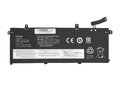 Bateria Mitsu do Lenovo ThinkPad T490, T495, P43s, P14s SB10K97646