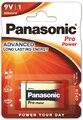 Bateria Panasonic Alkaline PRO Power 6LR61 / 9V