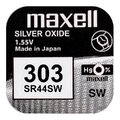 Bateria srebrowa Maxell 357 / 303 / SR 44 SW / G13