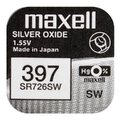 bateria srebrowa mini Maxell 396 / 397 / SR 726 SW / G2