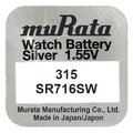 bateria srebrowa mini Murata 315 / SR716SW / SR67