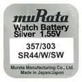 bateria srebrowa mini Murata 357 / 303 / SR44W / SW44SW / SR44