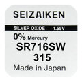 bateria srebrowa mini Seizaiken / SEIKO 315 / SR716SW / SR67