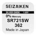 Bateria srebrowa mini Seizaiken / SEIKO 362 / SR721SW / SR58