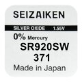 Zestaw 10x bateria srebrowa mini Seizaiken / SEIKO 371 / SR920SW / SR69 	