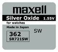 bateria srebrowa mini Maxell 362 / 361 / SR 721 SW / G11