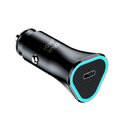 BLUE STAR adowarka samochodowa Typ C PD QC3.0 AFC 3A 20W czarna