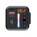 BLUE STAR transmiter FM QC3.0 PD 20W AutoBeat MT04B czarny
