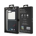 BMW nakładka do Samsung Galaxy Z Flip6 BMW000842 czarna Hardcase Carbon Tricolor