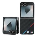 BMW nakładka do Samsung Galaxy Z Flip6 BMW000842 czarna Hardcase Carbon Tricolor