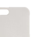 Brokatowa nakładka etui beeyo Spark do Samsung Galaxy S6 G920 biała + szkło hartowane
