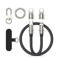 BWOO kabel Smycz USB-C - Lightning 1,2m 27W zawieszka
