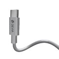 Devia adapter przejściówka EC610 USB-C - USB-C (port) + jack 3,5mm (port) biały