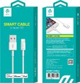 Devia kabel MFI Smart USB - Lightning 1,0 m 2,4A biały 