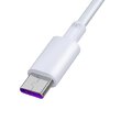 Devia kabel Shark USB - USB-C 1,5 m 5A biały