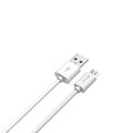 Devia kabel Smart USB - microUSB 1,0 m 2,1A biały